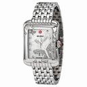 Michele Extreme Butterfly Diamond White Dial Stainless Steel Ladies Watch MWW04B000001