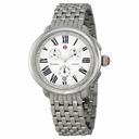 Michele Serein Chronograph Diamond Stainless Steel Ladies Watch MWW21A000019