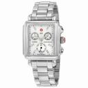 Michele Signature Deco Non-Diamond Diamond Chronograph Dial Ladies Watch MWW06P000101