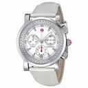 Michele Sport Sail White Enamel Dial Chronograph Ladies Watch MWW01C000006