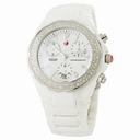 Michele Tahitian Ceramic White Diamond 36mm Ladies Watch MWW12B000001