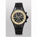 Michele Tahitian Jelly Bean Black Dial Ladies Chronograph Watch MWW12F000062
