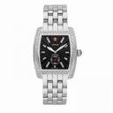 Michele Urban Diamond Steel Bracelet Ladies Watch MWW02M000023