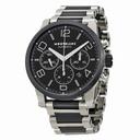 Montblanc Timewalker Steel and Black Ceramic Chronograph Men's Watch 103094