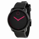 Movado Bold Black Dial Black Polyurethane Unisex Watch 3600192