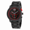 Movado Bold Chronograph Black Dial Dark Grey Stainless Steel Men's Watch 3600272
