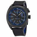 Movado Bold Derek Jeter Captain Black Dial Black Silicone Men's Watch 3600265