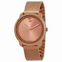 Movado Bold Rose Dial Rose Gold Ion-plated Ladies Watch 3600243