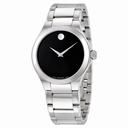 Movado Defio Black Dial Men's Stainless Steel Watch 0606333