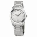 Movado Diamond Mother of Pearl Dial Stainless Steel Ladies Watch 0606696