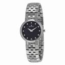 Movado Faceto Diamond Steel Ladies Watch 0605586