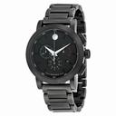 Movado Museum Sport Black Dial Men's Chronograph Watch 0607001