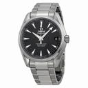 Omega Aqua Terra Black Dial Stainless Steel Men's Watch 23110392101002
