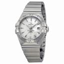 Omega Constellation Automatic White Mother of Pearl Dial Stainless Steel Ladies Watch 123.10.31.20.05.001