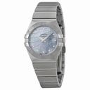 Omega Constellation Blue Mother of Pearl Dial Stainless Steel Ladies Watch 12310276057001