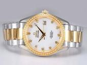 Omega Constellation Chronometer 123.25.35.20.52.002 Gold 18k Gold Strap White Dial 38mm Watch