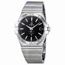 Omega Constellation Chronometer Black Dial Stainless Steel Ladies Watch 12310352001001