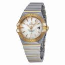 Omega Constellation Mother of Pearl Dial Stainless Steel and 18kt Rose Gold Ladies Watch 12320312005001