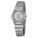 Omega Constellation Mother of Pearl Diamond Dial Stainless Steel Ladies Watch 12315246055003