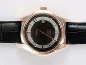 Omega De Ville Co-Axial Chronometer 431.63.41.21.02.001 Round Automatic Black Dial Watch