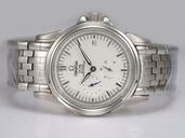 Omega De Ville Co-Axial Power Reserve 4532.31.00 Midsize White Stainless Steel Strap 38mm Watch