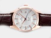 Omega De Ville Hour Vision 431.63.41.21.02.001 Midsize 41mm Rose Gold Case Watch