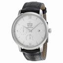 Omega De Ville Prestige Silver Dial Black Leather Men's Watch 424.13.40.21.02.001