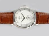 Omega De Ville Prestige Small Seconds 4813.30.01 Midsize Manual Winding 38mm Watch