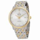 Omega DeVille Prestige Silver Dial Steel and Yellow Gold Men's Watch 42420372002001