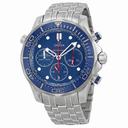 Omega Seamaster 300 Diver Blue Dial Stainless Steel Men's Watch 212.30.44.50.03.001