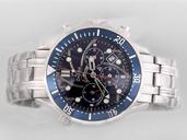 Omega Seamaster 300 M Chrono Diver 2594.52.00 Black Dial Automatic Round Watch