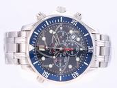 Omega Seamaster 300 M Chrono Diver 2594.52.00 Stainless Steel Bezel Midsize Watch