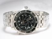 Omega Seamaster 300 M Diver Chronometer 2226.80.00 Midsize Round White Stainless Steel Strap Watch