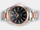 Omega Seamaster Aqua Terra Annual Calendar 2502.34.00 Round Black Dial Watch