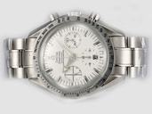 Omega Speedmaster Broad Arrow 3152.30.00 Stainless Steel Bezel Automatic Mens Watch