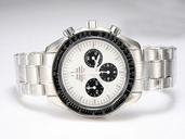 Omega Speedmaster Broad Arrow 321.10.42.50.01.001 Stainless Steel Case Round White Dial Watch