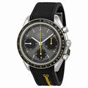 Omega Speedmaster Racing Grey Dial Black Rubber Men's Watch 32632405006001