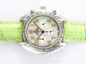 Omega Speedmaster Reduced 3815.70.36 Automatic White Dial 36mm Watch