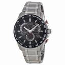 Open Box - Citizen Eco Drive Black Dial Chronograph Stainless Steel Men's Watch AT4008-51E