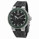 Oris Aquis Automatic Black Dial Stainless Steel Black Rubber Men's Watch 743-7673-4157RS