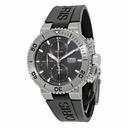 Oris Aquis Chronograph Grey Dial Rubber Men's Watch 01 674 7655 7253-07 4 26 34TEB
