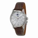 Oris Artelier Complication 2014 Silver Dial Dark Brown Leather Men's Watch 01 781 7703 4051-07 5 21 70FC