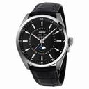 Oris Artelier Complication Black Dial Automatic Black Leather Men's Watch  01 915 7643 4054 07 5 21 81FC