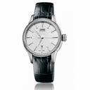 Oris Artelier Date Silver Dial Black Leather Ladies Watch 01 561 7687 4951-07 5 14 60FC