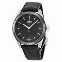 Oris Artix GT Date Black Dial Black Leather Men's Watch 733-7671-4434LS