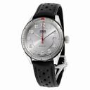 Oris Atrix GT Date Silver Dial Black Leather Men's Watch 01 733 7671 4461-07 5 18 87FC