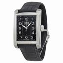 Oris Automatic Black Dial Black Leather Mens Watch 561-7657-4034LS