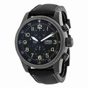 Oris Big Crown Automatic Black  Dial Black Leather Men's Watch 675-7648-4234LS