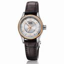 Oris Big Crown Pointer Date Silver Dial Dark Brown Leather Unisex Watch 01 594 7680 4361-07 5 14 77FC