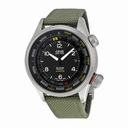 Oris Big Crown ProPilot Altimeter Black Dial Grey Green Textile Men's Watch 733-7705-4134SET